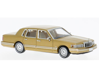 LINCOLN Town Car (1991), gold