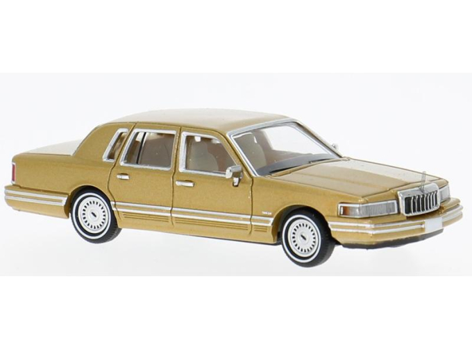 LINCOLN Town Car (1991), gold