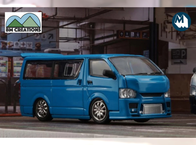 TOYOTA Hiace left hand drive (2016), blue 