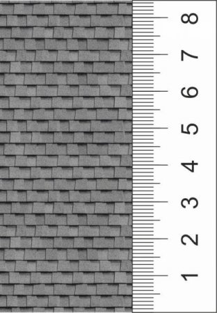 Текстура мягкой кровли для макетов и диорам