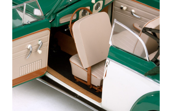 VOLKSWAGEN Käfer Cabriolet (1949), green/white