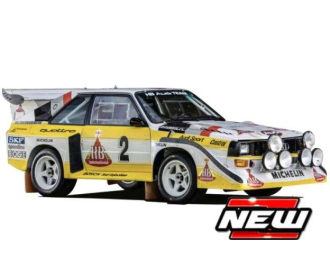 AUDI Sport Quattro S1 E2 #2 (1985), white/yellow