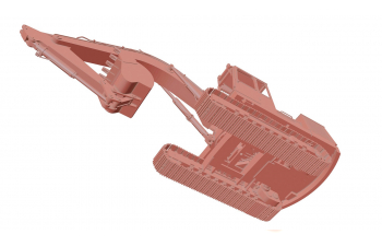 Сборная модель ЭО-4124А09 вариант без мотора