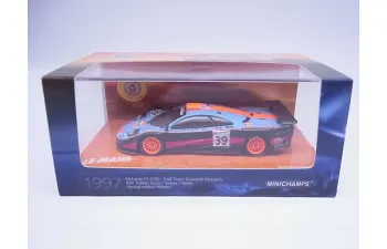 McLAREN F-1 Gtr N 39 Le Mans 1997 R.bellm - A.gilbert Scott - M.sekiya, Light Blue Black