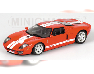 FORD GT (2005), red