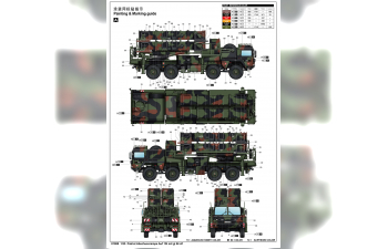 Сборная модель Patriot Abschussrampe auf 15t mil gl Br A1