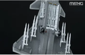 Сборная модель Chinese Chengdu J-20 Stealth Fighter Beast Mode Model Kit