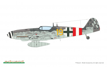 Сборная модель Gustav Pt. 3 Bf 109 G-6/AS & G-14/AS (Limited Dual Combo)