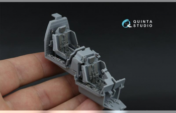 3D Декаль интерьера кабины AH-64A (Hasegawa)