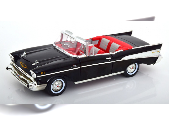 CHEVROLET Bel Air Cabriolet - Spider (1955) - 007 James Bond - Dr. No - Licenza Di Uccidere, Black