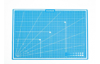 Коврик для резки Небесно-голубой, формат А3, 5 слоёв