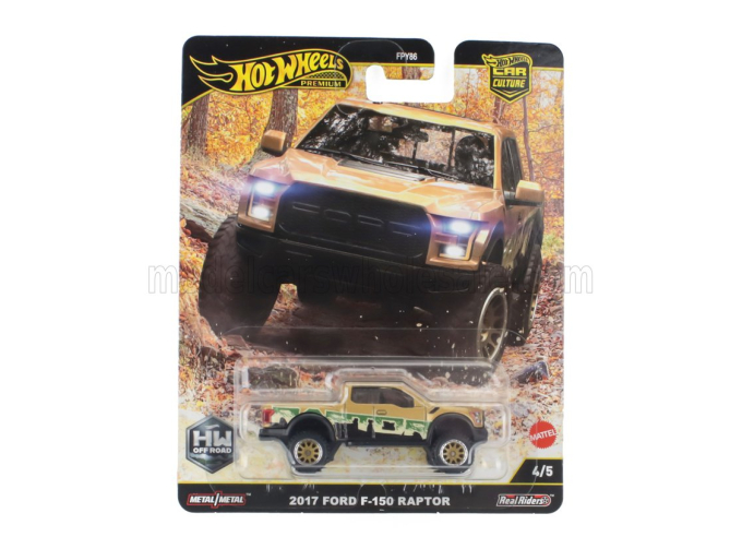 FORD F-150 Raptor Pick-up (2017), Brown Met