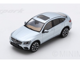 MERCEDES-BENZ GLC Coupe (2016), light blue metallic