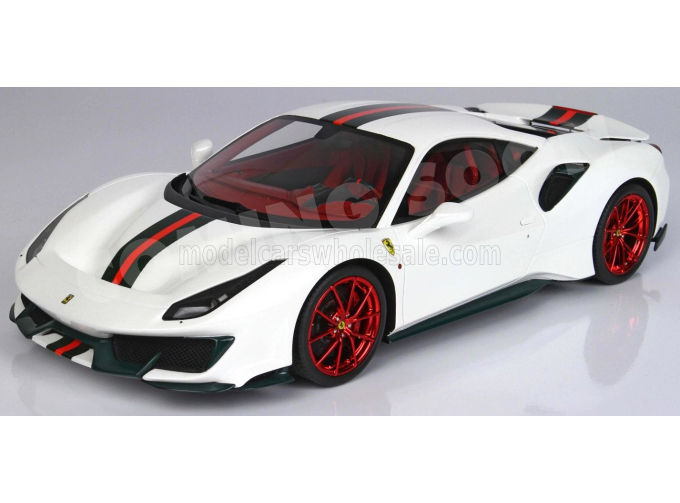 FERRARI 488 Pista (2018), Red Black Livery