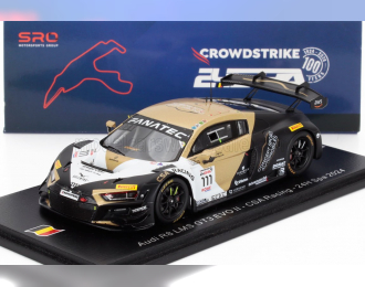 AUDI R8 Lms Gt3 Evo Ii 5.2l V10 Team Csa Racing №111 24h Spa (2024) Arthur Rougier - Steven Palette - Romain Carton - Adam Eteki, Black Beige White