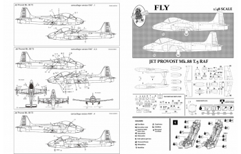 Сборная модель Jet Provost T.5/T.5A