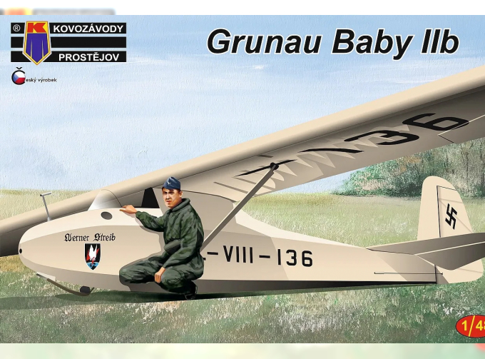 Сборная модель Самолёт Grunau Baby