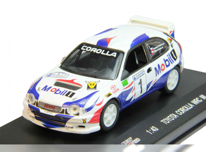 TOYOTA Corolla WRC (1998), white / blue