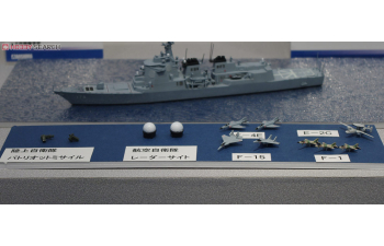 Сборная модель J.M.S.D.F Aegis Escort Ship Ashigara
