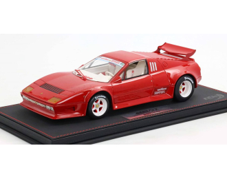 FERRARI 512 BB Targa Anliker WITH SHOWCASE (1984), red