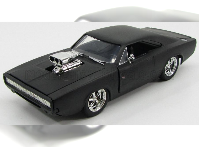 DODGE Dom's Dodge Charger R/t 1970 - Fast & Furious 7, Matt Black