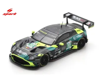 ASTON MARTIN Vantage AMR LMGT3 #10 RACING SPIRIT OF LEMAN D. Deboer - V. Hasse Clot - E. Barrichello Le Mans 24H (2025), black/green 