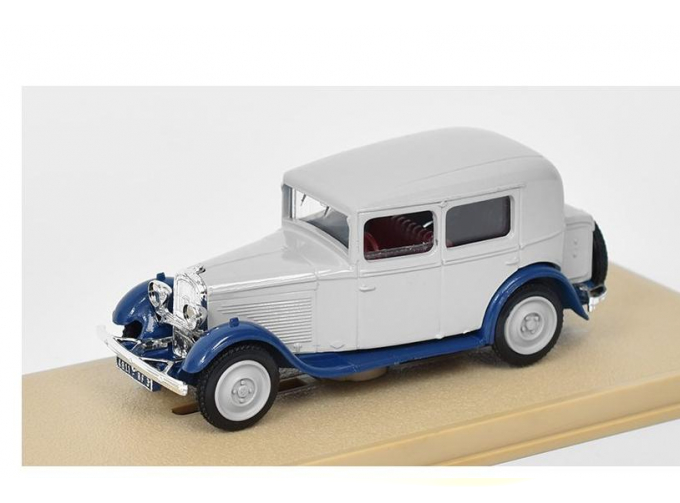 PEUGEOT 201 Berline (1931), silver/blue