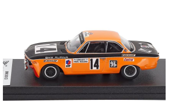 BMW 2800 Cs (night Version) №14 6h Paul Ricard (1971) Jacky Ickx - Hans Joachim Stuck, Orange Black