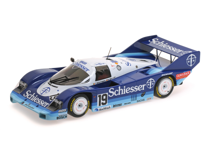 PORSCHE 956 K Schiesser Team Brun Bellof/Boutsen 1000 км Hockenheim (1985)