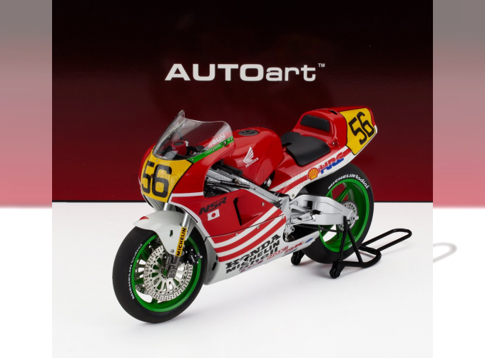 HONDA Nsr500 №56 Gp500 (1989) Wayne Gardner (baribari Legend), Red White Green
