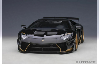 Lamborghini Aventador LB Performance (gloss black / gold accents)