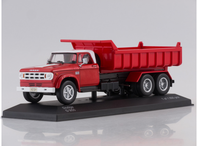 DODGE D 950 6х4 (1974), red / white