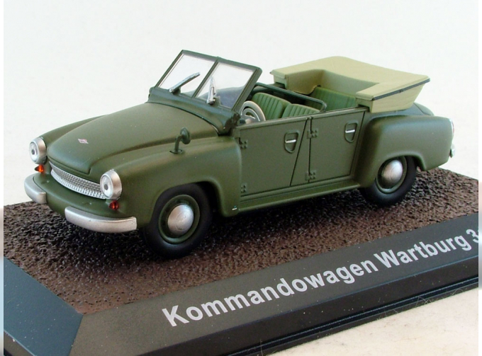 WARTBURG 311-4 Kommandowagen, серия NVA-Fahrzeuge от Atlas Verlag, хаки