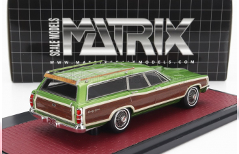 FORD Ltd Country Squire Sw Station Wagon (1969), Green Met