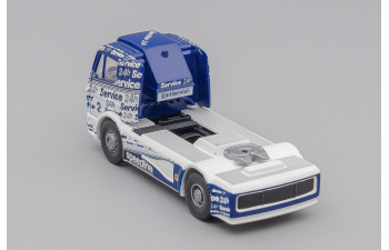 MERCEDES-BENZ SK '88 1450 LS Race Truck "2, Hegmann, 24h Service", white / blue