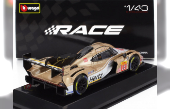 PORSCHE 963 9rd 4.6l Turbo V8 Team Hertz Jota №12 24h Le Mans (2024) Will Stevens - Norman Nato - Callum Ilott, White Gold