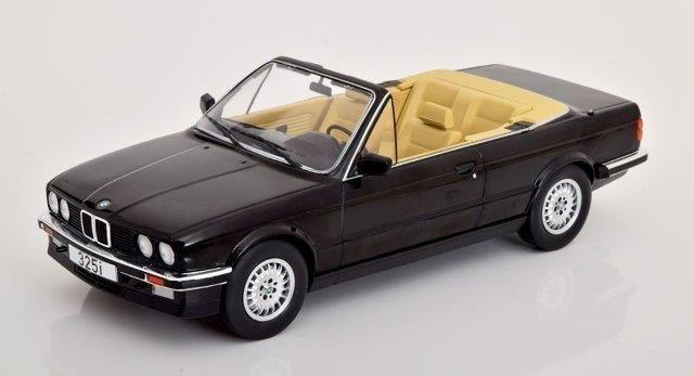 BMW 325i (E30) Convertible 1985 Black