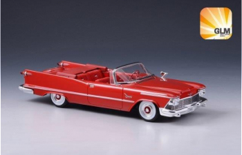 CHRYSLER Imperial Crown Convertible (открытый) 1958 Red