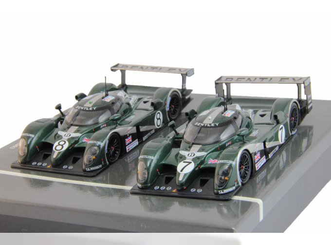 BENTLEY Speed 8 - #7 Winner Le Mans 2003 T.Kristensen - R.Capello - G.Smith & #8 2nd Le Mans 2003 M.Blundell - D.Brabham - J.Herbert, green