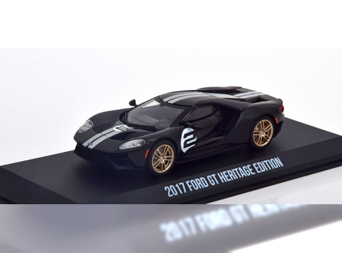 FORD GT (2017), schwarz/silber