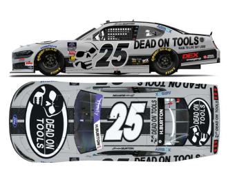 Ford Mustang #25 Harrison Burton *Dead On Tools*, grey/black 2025