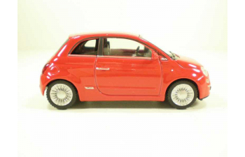 FIAT 500 (2007), red