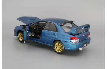 SUBARU Impreza WRX STI, blue