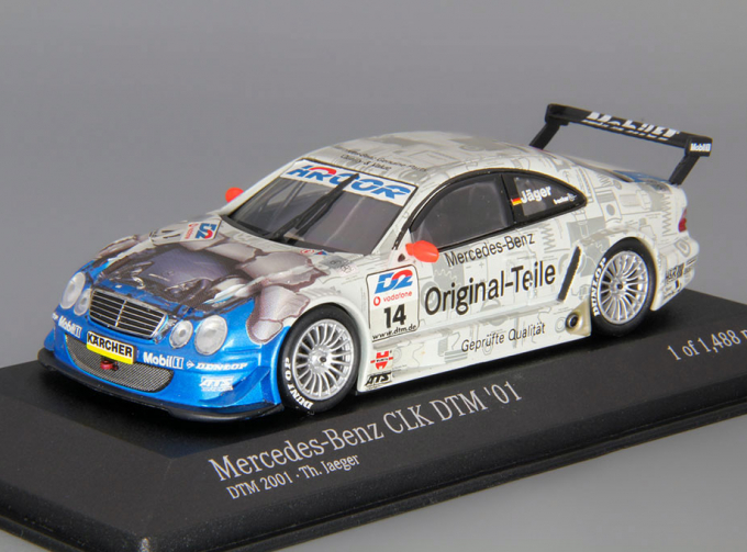 MERCEDES-BENZ CLK DTM 2001 Team Persson #14 Thomas Jaeger, grey