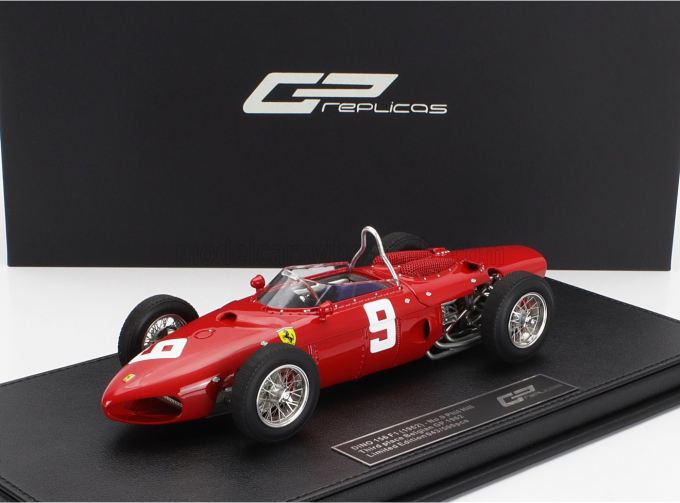 FERRARI F1 156 №9 3rd Belgium Spa Gp (1962) Phil Hill, Red
