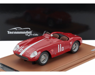 FERRARI 500 Mondial 3.0l Spider №11d Pebble Beach John Von Neumann (1956), Red White