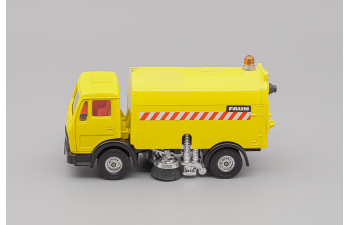 MERCEDES-BENZ SK Faun AK435 Street Sweeper, yellow