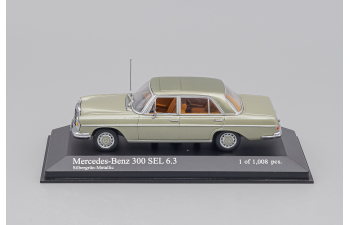MERCEDES-BENZ 300 SEL 6.3 W109 (1968), bright green