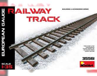 Сборная модель Аксессуары RAILWAY TRACK EUROPEAN GAUGE