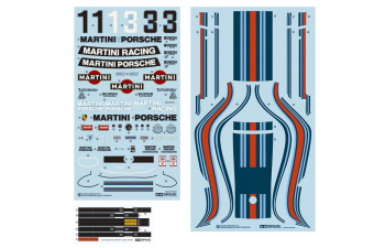 Сборная модель Porsche 935 Martini